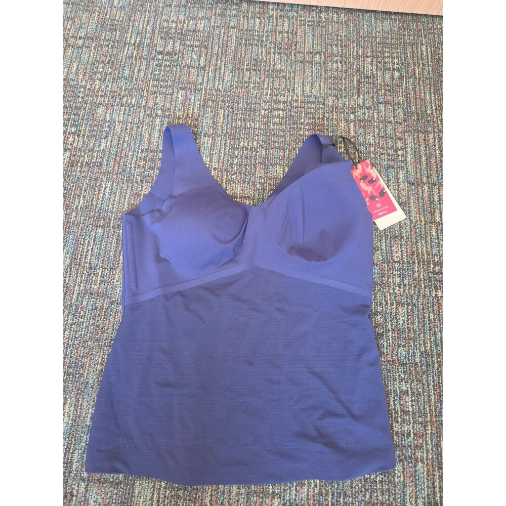 Honeylove LiftWear Tank Shapewear Camisole in Dark Blue Size 1X NWT